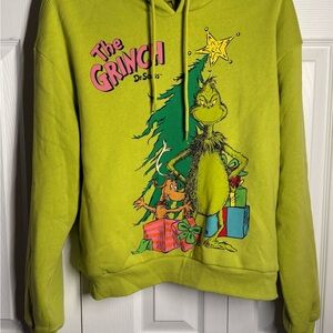Dr. Seuss Lime Green Grinch Sweater